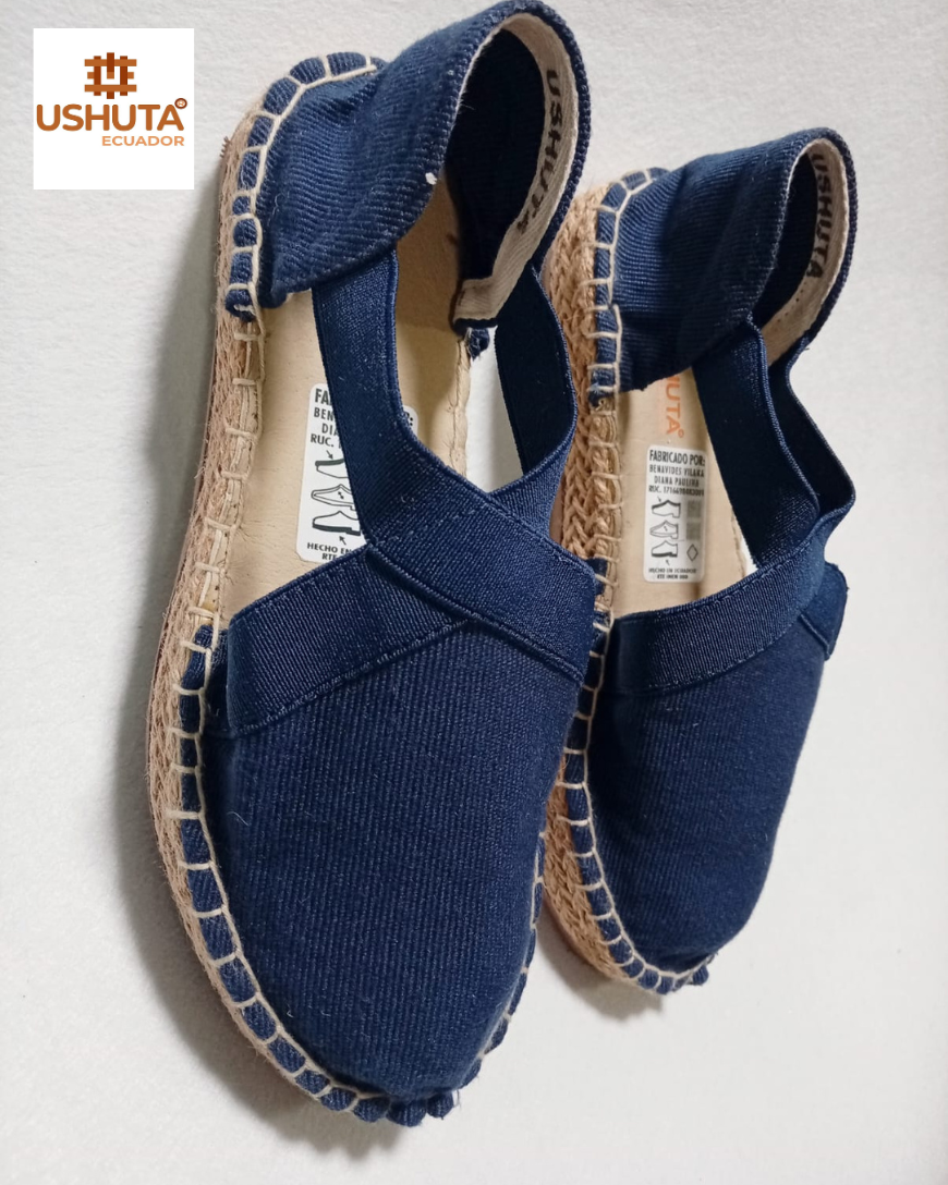 Warmi 05  Hand Made Espadrille Elastic Jute Sole Women