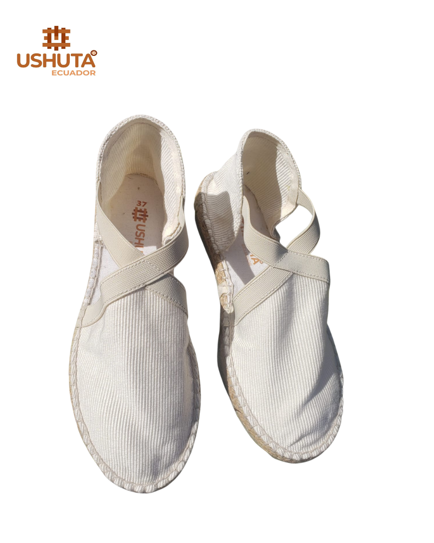 Warmi 05  Hand Made Espadrille Elastic Jute Sole Women