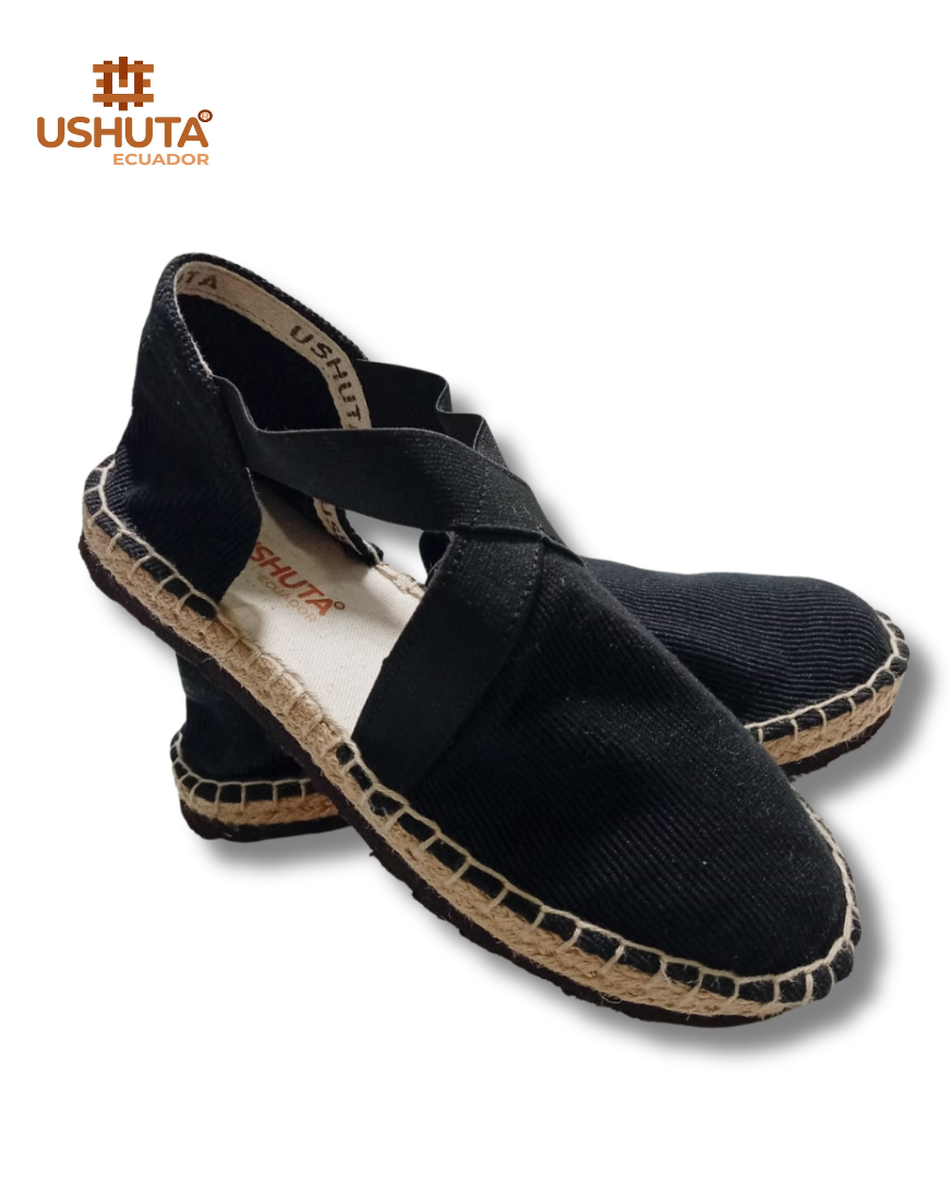Warmi 05  Hand Made Espadrille Elastic Jute Sole Women