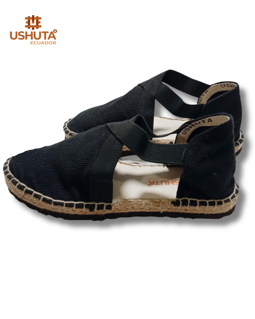 Warmi 05  Hand Made Espadrille Elastic Jute Sole Women