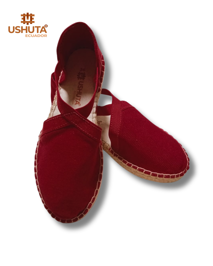 Warmi 05  Hand Made Espadrille Elastic Jute Sole Women