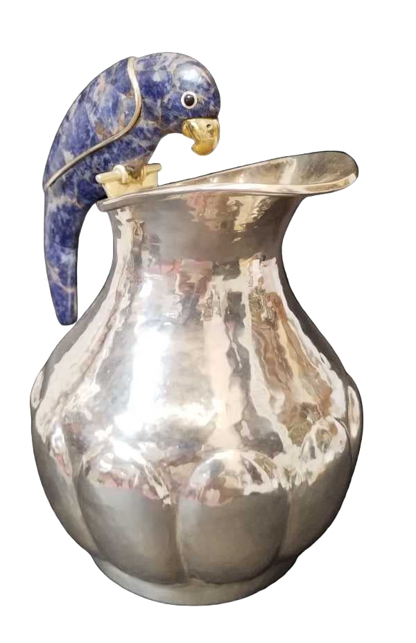 20 cm Gourd-Style Pitcher with Parrot