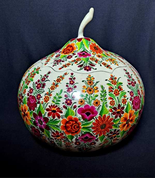 Floral Painted Huaje