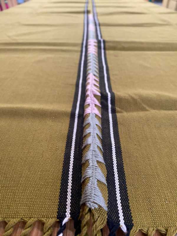 Handwoven Cotton Loom Poncho