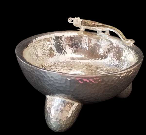 Chameleon Molcajete Centerpiece