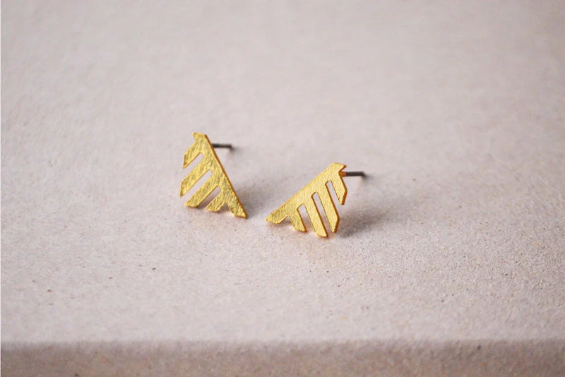 Mini Kindi Earrings - Hummingbird