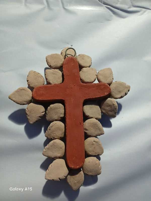 Cross with Leaves