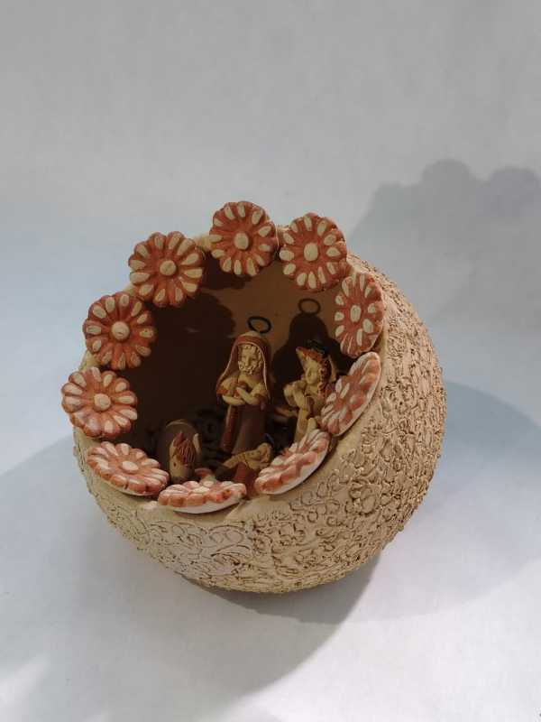 Christmas Egg Nativity Scene