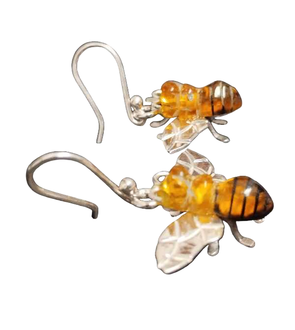 Bee-Inspired Earrings