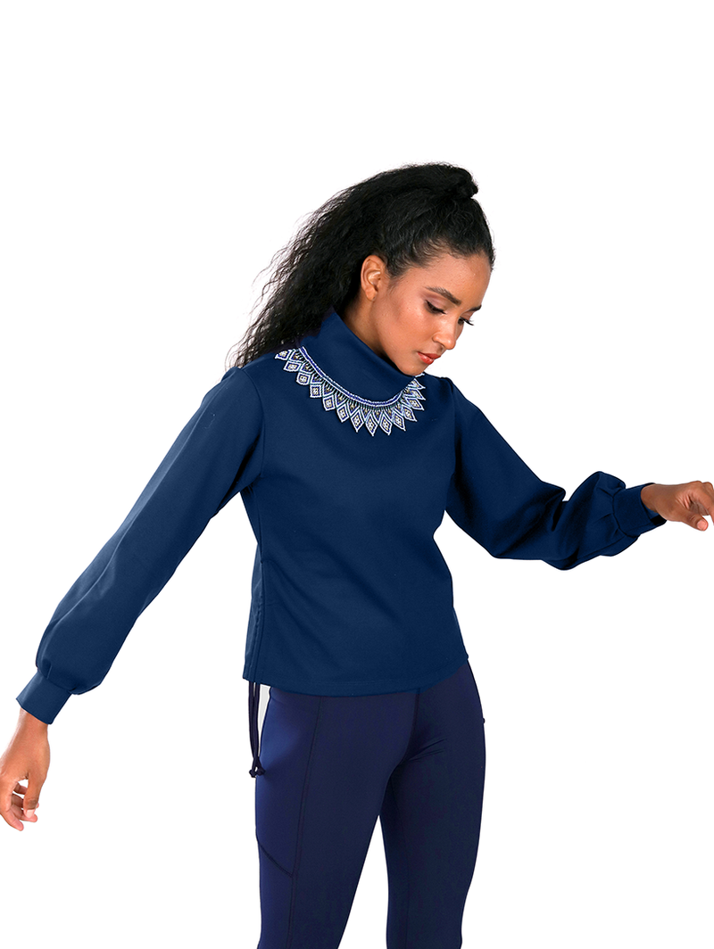 Dark Blue Nekai Sweater