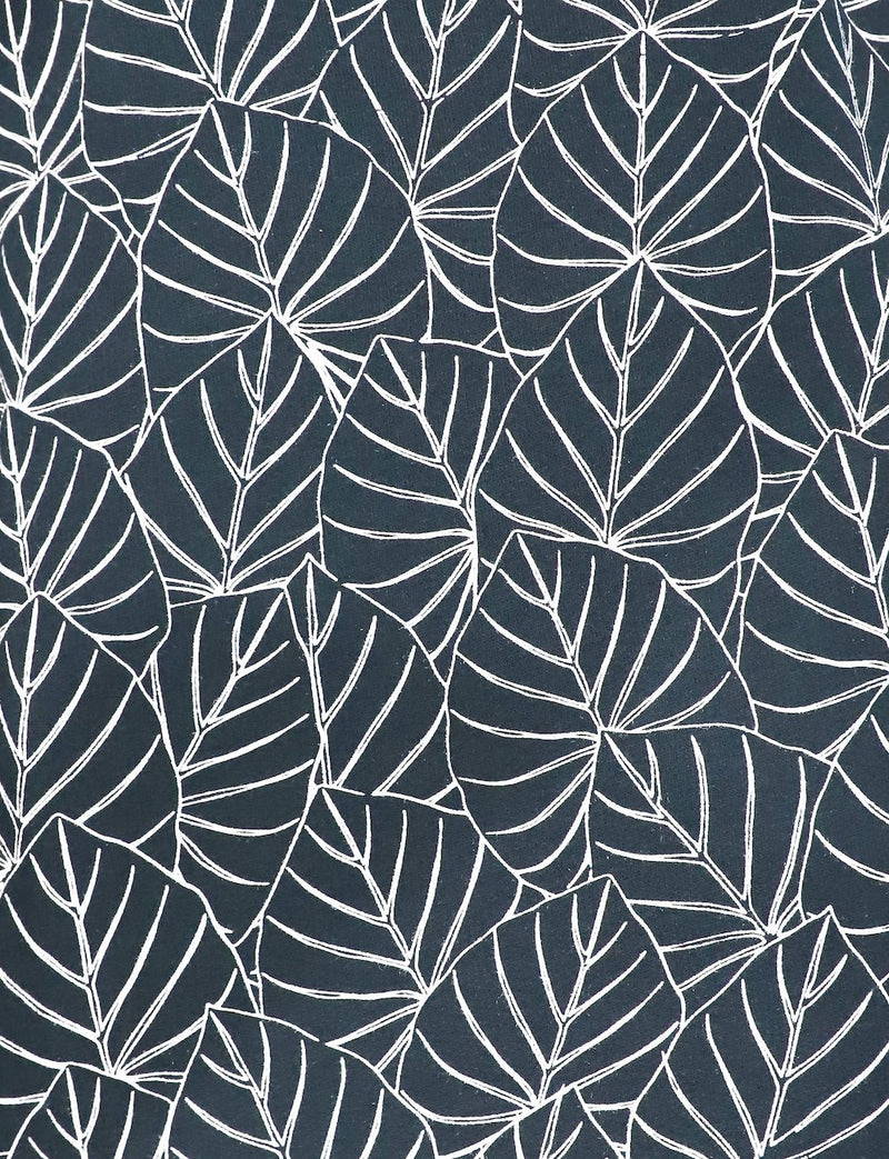 Botanical Navy Organic Fleece Sweater - Passion Lilie