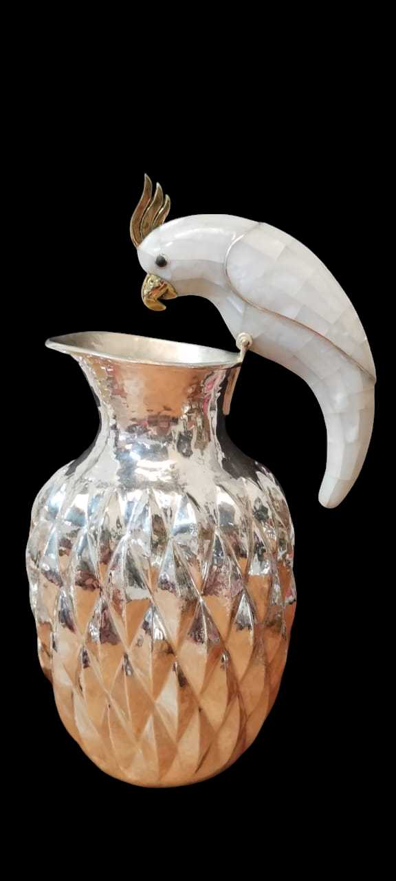 Large Cockatoo Pitcher