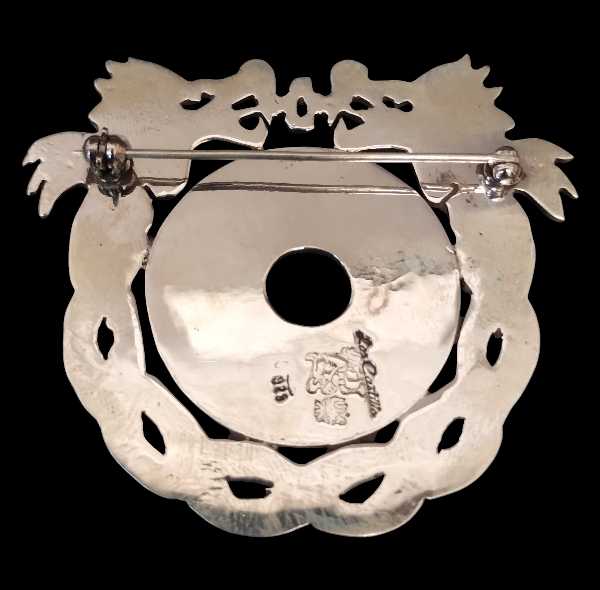 Serpent and Chalchihuite Brooch