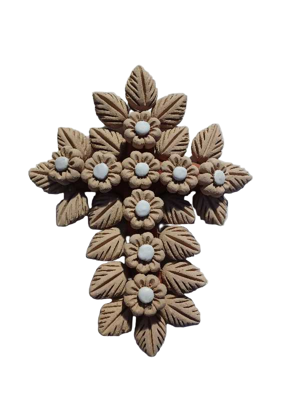 Cross with Leaves