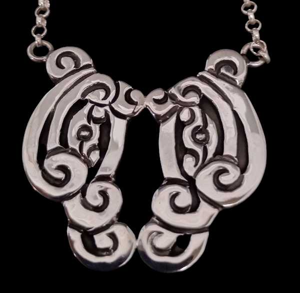 Quetzalcoatl Eyes Pendant