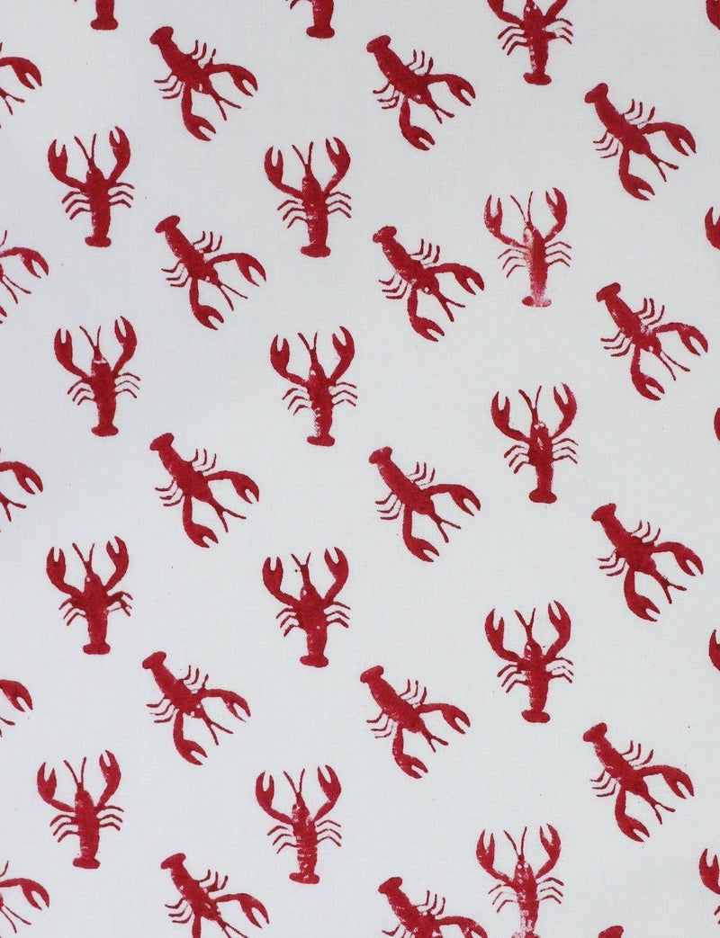 Crawfish Organic Cotton Men's Button Down Shirt - Passion Lilie