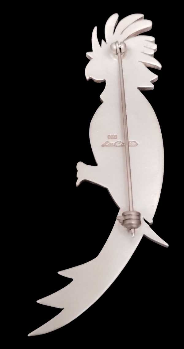 Cockatoo Brooch
