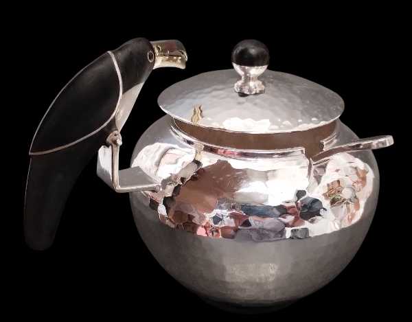 Sugar Bowl with Toucan Design and Spoon