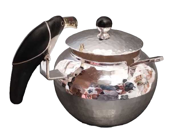 Sugar Bowl with Toucan Design and Spoon