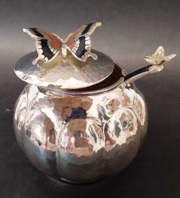 Monarch Butterfly Sugar Bowl