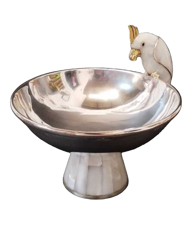 Chalice-Style Cockatoo Themed Centerpiece