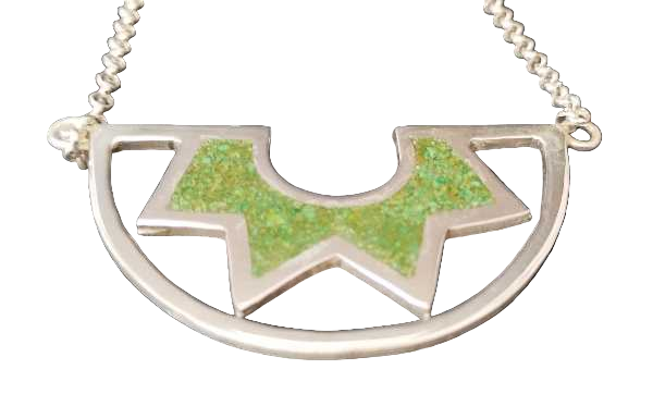 Half Circle Triangle Pendant