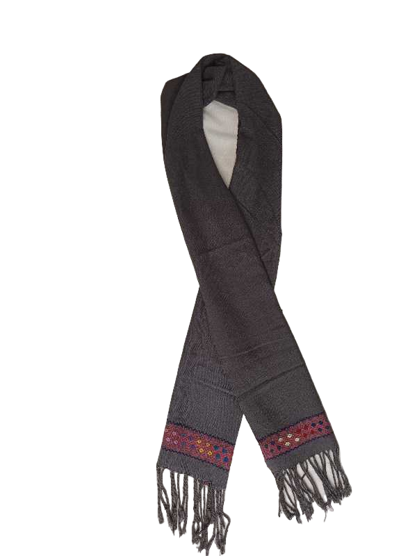 Handwoven Omega Thread Scarf