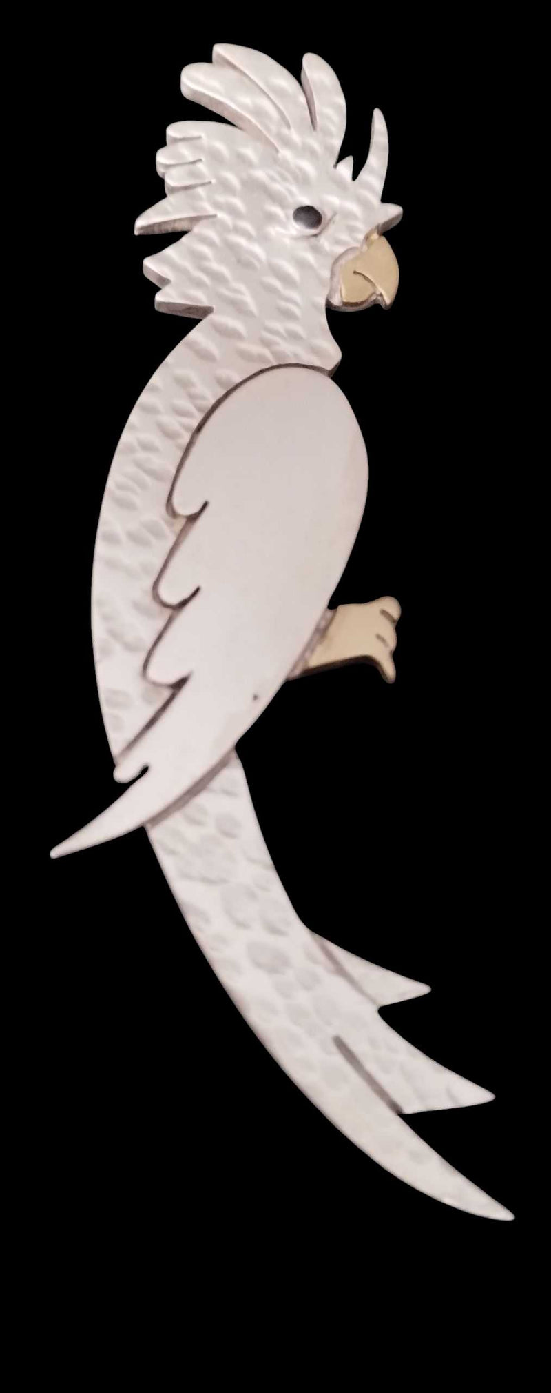 Cockatoo Brooch