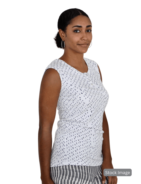 Dotted Dots Organic Top : Pre - Loved - Passion Lilie