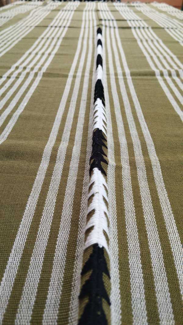 Handwoven Cotton Loom Poncho