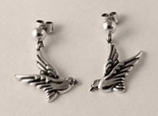 Kissing Birds Jewelry Set