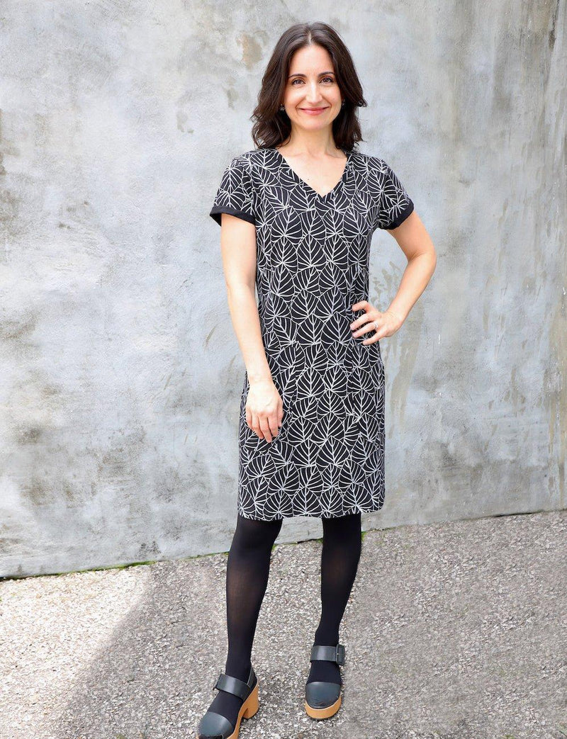 Eden Organic Black Dress - Passion Lilie