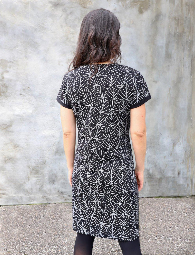 Eden Organic Black Dress - Passion Lilie