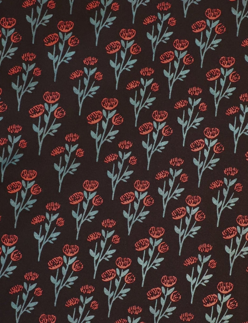 Evening Rose Organic Wrap Dress - Passion Lilie