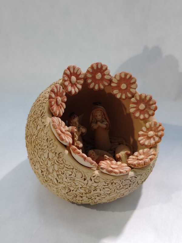 Christmas Egg Nativity Scene