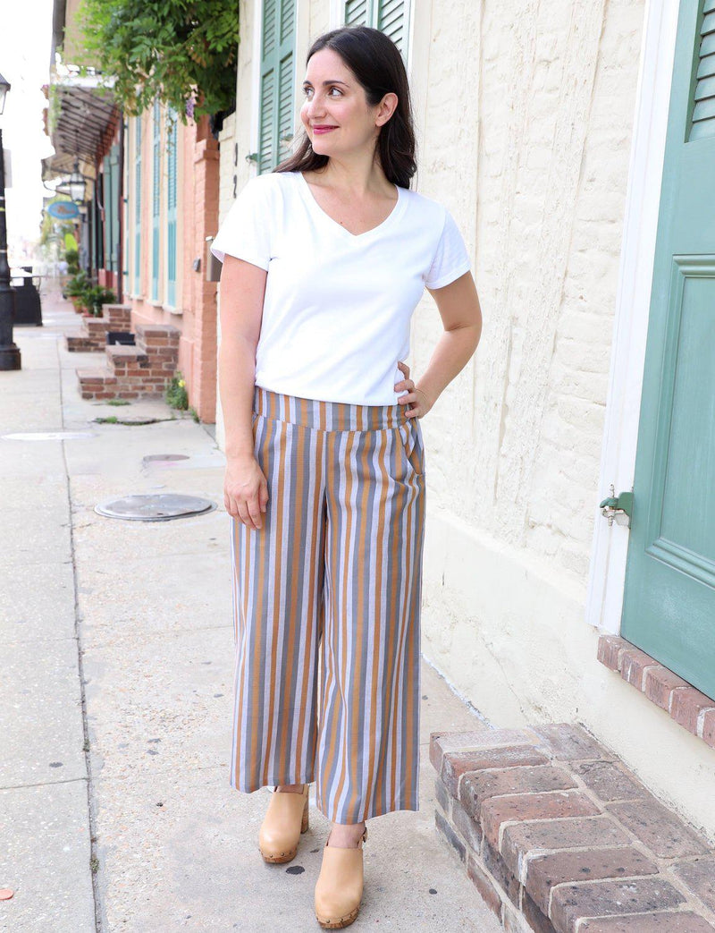 Fall Equinox Organic Cotton Pants - Passion Lilie