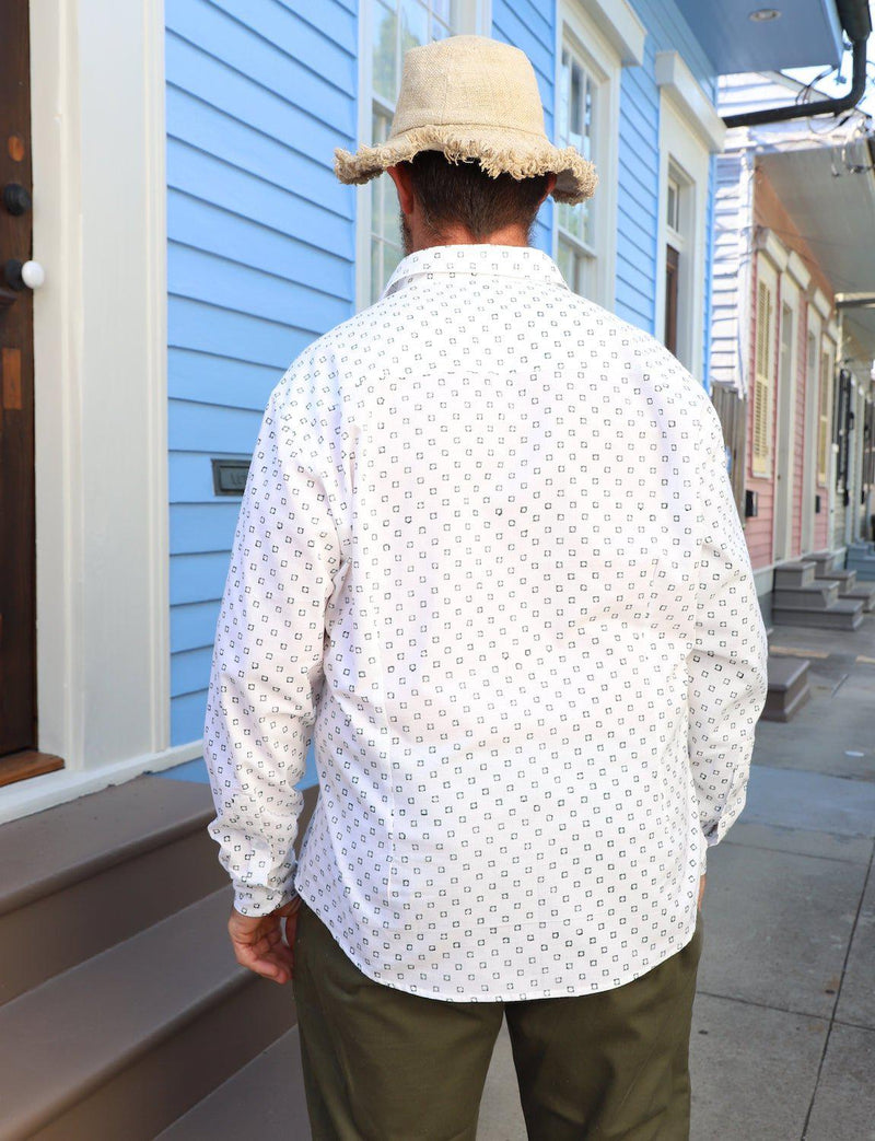 Harit Organic Cotton Men's Button Down Shirt - Passion Lilie