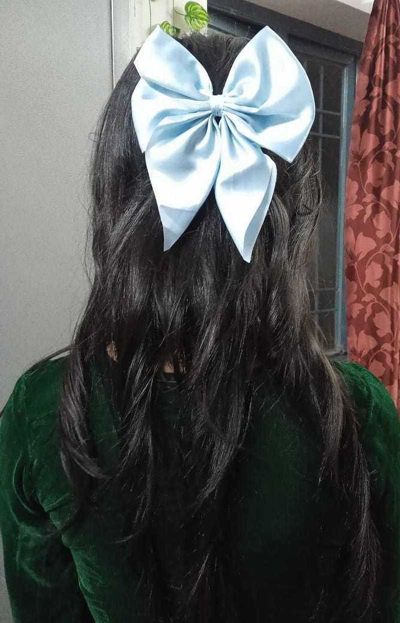 Satin Bow - Elegant Hair Grip