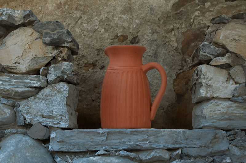 Handmade Terracotta Pitcher