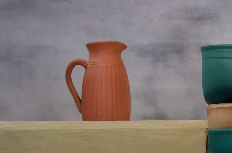 Handmade Terracotta Pitcher