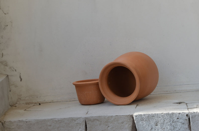 Traditional Indian Pottery Artisanal Terracotta Water Dispenser