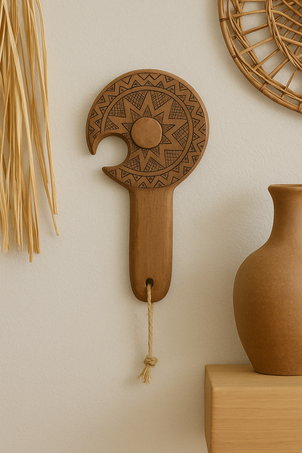 Mapuche ceramic nail