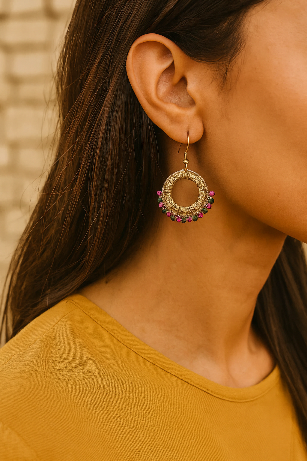 Golden Luz Earrings