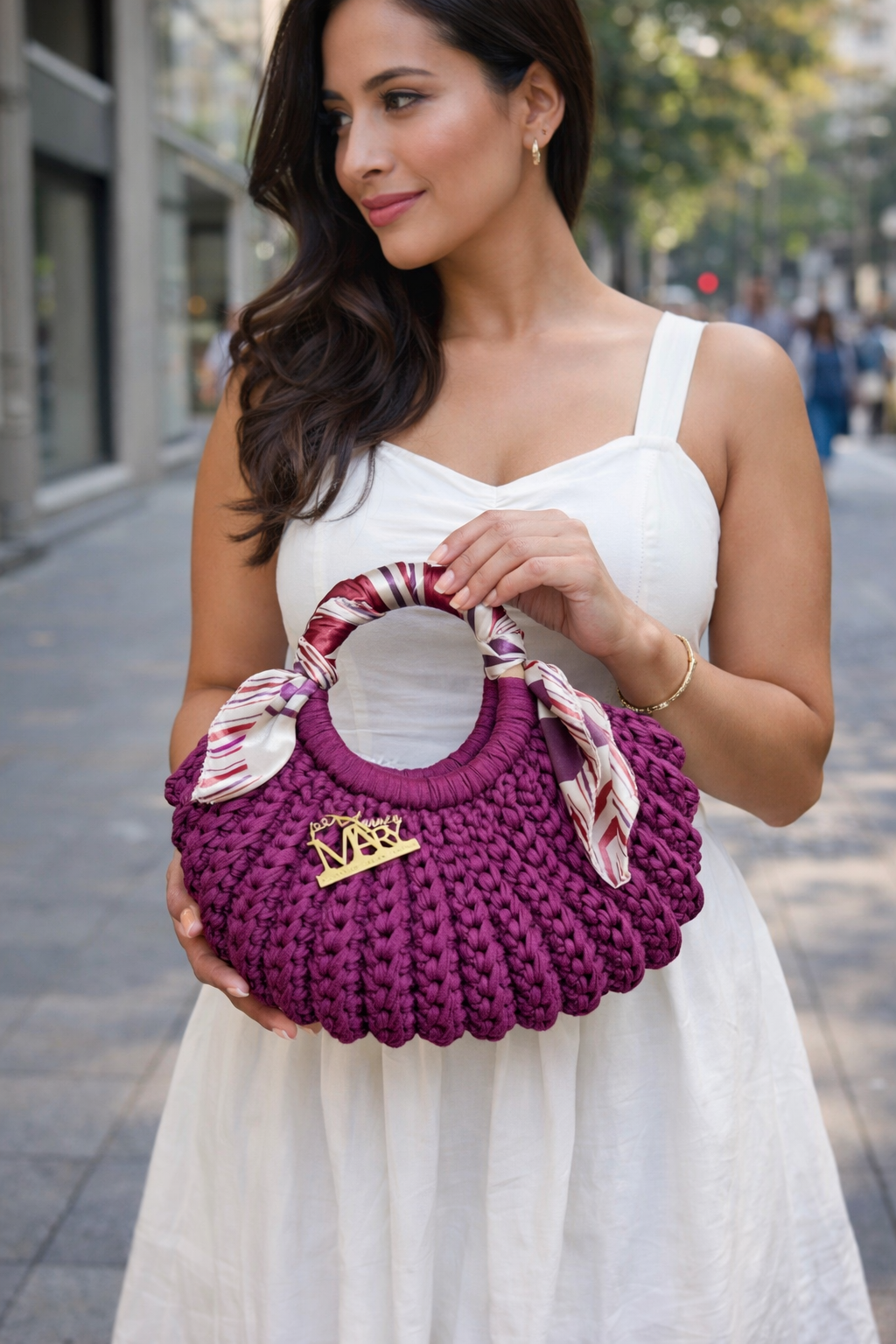 Magenta bag