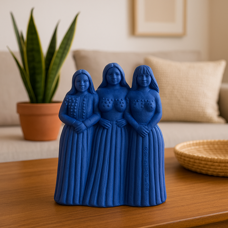 Selknam Women Figurine