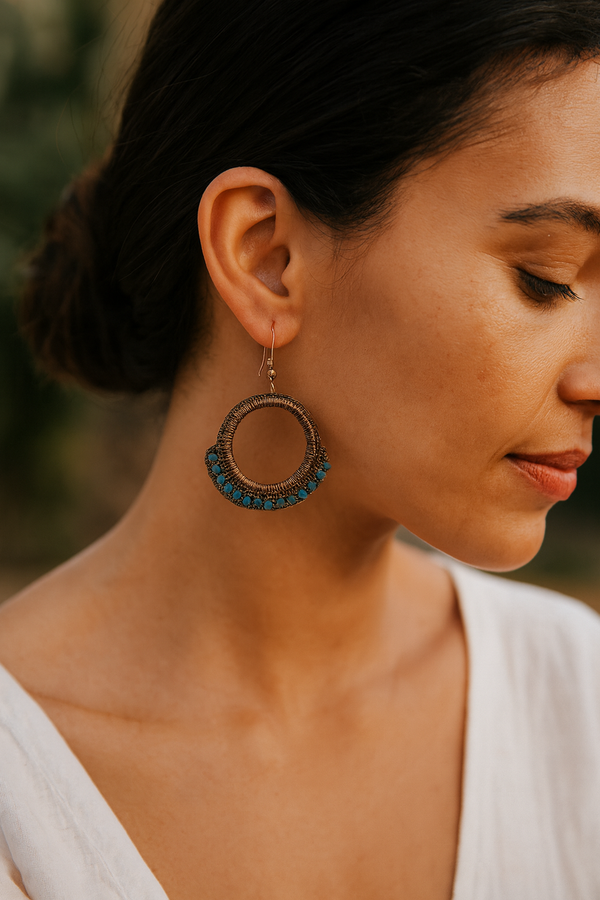 Mariana Bronze Earrings