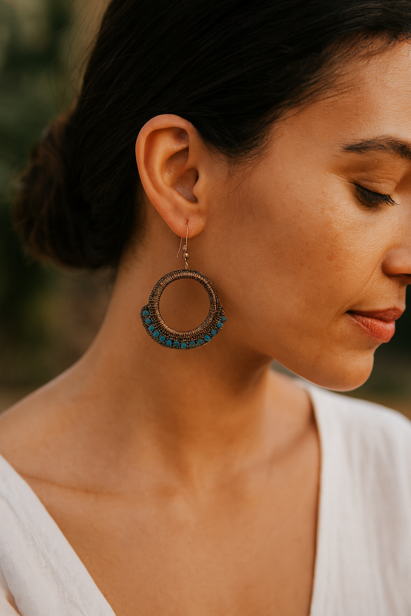 Mariana Bronze Earrings