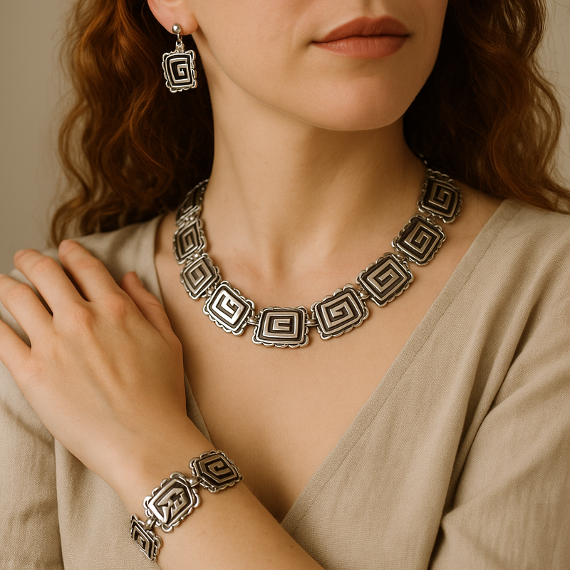 Greca Jewelry Set