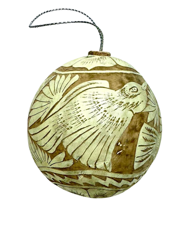 Jicara Hand-Carved Ornament