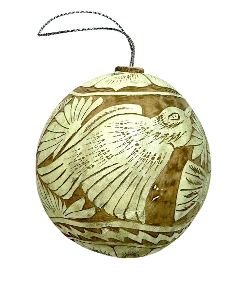 Jicara Hand-Carved Ornament
